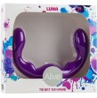 ALIVE - LUNA DILDO DOUBLE PENETRATION VIOLET SILICONE 25 CM