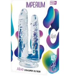 ALIVE - IMPERIUM DOUBLE REALISTIC PENIS TRANSPARENT 12-14 CM