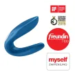 SATISFYER - PARTNER TOY WHALE VIBRATOR STIMULATING BOTH PARTNERS 2020 EDITION SATISFYER - PARTNER TOY WHALE VIBRATOR STIMULATING BOTH PARTNERS 2020 EDITION