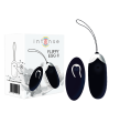INTENSE - UOVO VIBRANTE FLIPPY II CON TELECOMANDO NERO INTENSE - UOVO VIBRANTE FLIPPY II CON TELECOMANDO NERO