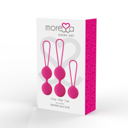 MORESSA - SET OSIAN PREMIUM SILICONE ROSA (Osian One - 51 g Osian Two - 101 g Osian Three 85 g)