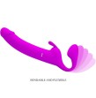 PRETTY LOVE - ZANINI STRAPLESS STRAP-ON 10 VIBRAZIONI VIOLA PRETTY LOVE - ZANINI STRAPLESS STRAP-ON 10 VIBRAZIONI VIOLA