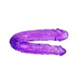BAILE - DOPPIO DILDO IN JELLY FLESSIBILE LILLA BAILE - DOPPIO DILDO IN JELLY FLESSIBILE LILLA