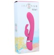INTENSE - HILARI PINK SILICON LUXE VIBRATOR INTENSE - HILARI PINK SILICON LUXE VIBRATOR