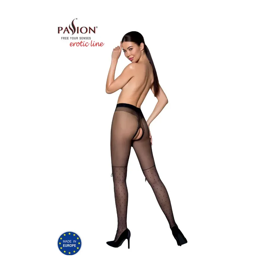 PASSION - TIOPEN 009 SCHWARZE STRUMPFHOSE 1-2 20 DEN PASSION - TIOPEN 009 SCHWARZE STRUMPFHOSE 1-2 20 DEN