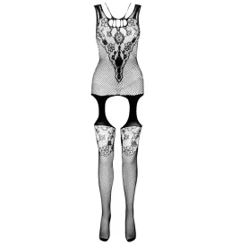 PASSION - COLLEZIONE ECO BODYSTOCKING ECO BS011 BIANCO