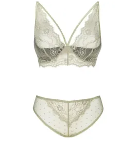 LIVCO CORSETTI FASHION - PINE LC 90667 BH PANTY KHAKI