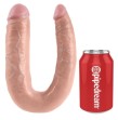 KING COCK - DOPPELPENETRATIONSDILDO 17.8 CM NATÜRLICH KING COCK - DOPPELPENETRATIONSDILDO 17.8 CM NATÜRLICH