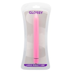 GLOSSY - SCHLANKER VIBRATOR DEEP ROSE