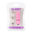 GLOSSY - SMALL BULLET VIBE DEEP ROSE GLOSSY - SMALL BULLET VIBE DEEP ROSE