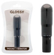 GLOSSY - POCKET VIBRATOR BLACK GLOSSY - POCKET VIBRATOR BLACK
