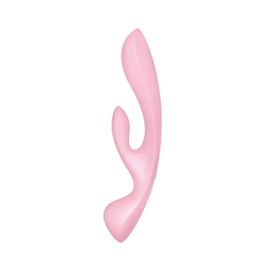 SATISFYER - TRIPLE OH VIBRADOR HÍBRIDO ROSA SATISFYER - TRIPLE OH VIBRADOR HÍBRIDO ROSA
