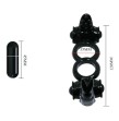 BAILE - SWEET RING DOUBLE ANNEAU AVEC DOUBLE LAPIN BAILE - SWEET RING DOUBLE ANNEAU AVEC DOUBLE LAPIN