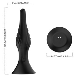 ARMONY - VIBRATOR and ANALPLUG FERNBEDIENUNG SCHWARZ