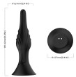 ARMONY - VIBRATOR and ANAL PLUG REMOTE CONTROL BLACK ARMONY - VIBRATOR and ANAL PLUG REMOTE CONTROL BLACK