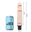 LOVECLONE - VIBRATEUR AUTOLUBRIFIANT FINN 21.2 CM -O- 3.8 CM LOVECLONE - VIBRATEUR AUTOLUBRIFIANT FINN 21.2 CM -O- 3.8 CM