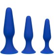 CALEXOTICS - ADMIRAL KIT 3 ANALPLUG BLAU CALEXOTICS - ADMIRAL KIT 3 ANALPLUG BLAU