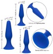 CALEXOTICS - ADMIRAL KIT 3 ANALPLUG BLAU CALEXOTICS - ADMIRAL KIT 3 ANALPLUG BLAU
