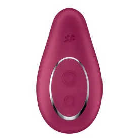 SATISFYER - DIPPING DELIGHT AUFLEGVIBRATOR ROT