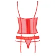 PASSION - CORSET KYOUKA ROUGE L-XL PASSION - CORSET KYOUKA ROUGE L-XL