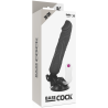 BASECOCK - VIBRADOR REALÍSTICO CONTROL REMOTO NATURAL 20 CM -O- 4 CM