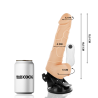 BASECOCK - VIBRATEUR TÉLÉCOMMANDE NATUREL RÉALISTE 18.5 CM -O- 4CM