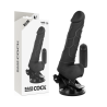 BASECOCK - VIBRADOR REALÍSTICO CONTROL REMOTO NATURAL 18.5 CM -O- 4CM