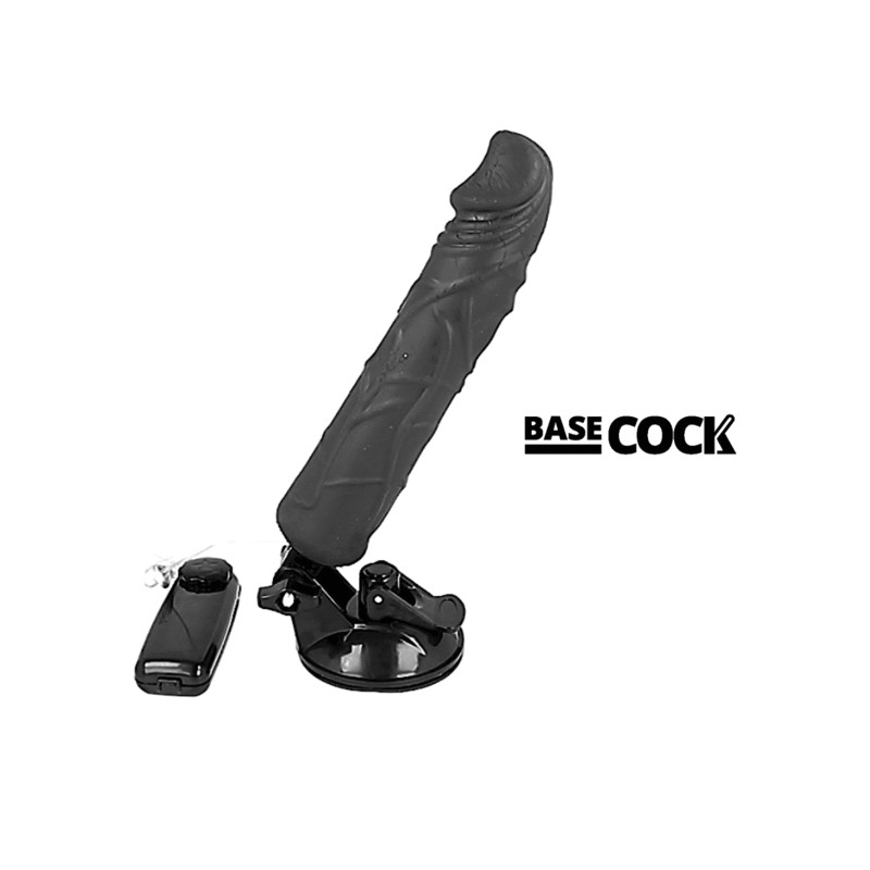 BASECOCK - VIBRATORE TELECOMANDO NATURALE REALISTICO 20 CM -O- 4 CM