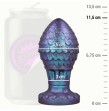 EPIC - VRAKOS DRAGON EGG ANAL PLUG SIZE M EPIC - VRAKOS DRAGON EGG ANAL PLUG SIZE M