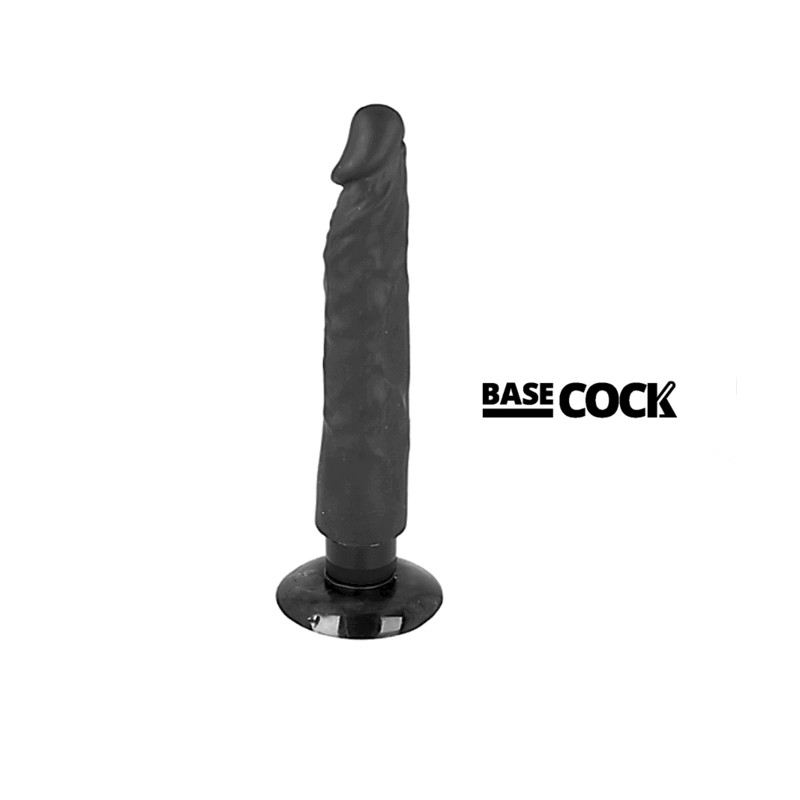BASECOCK - REALISTISCHER VIBRATOR 2-1 NATÜRLICH 20 CM -O- 4 CM