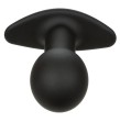 CALEXOTICS - ROCK BOTTOM ANAL PLUG 10 VIBRATIONS SILICONE BLACK CALEXOTICS - ROCK BOTTOM ANAL PLUG 10 VIBRATIONS SILICONE BLACK