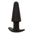 CALEXOTICS - ROCK BOTTOM TAPERED ANAL PLUG 10 VIBRACIONES SILICONE BLACK CALEXOTICS - ROCK BOTTOM TAPERED ANAL PLUG 10 VIBRACIONES SILICONE BLACK