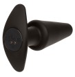 CALEXOTICS - ROCK BOTTOM PLUG ANAL CÓNICO 10 VIBRACIONES SILICONA NEGRO CALEXOTICS - ROCK BOTTOM PLUG ANAL CÓNICO 10 VIBRACIONES SILICONA NEGRO