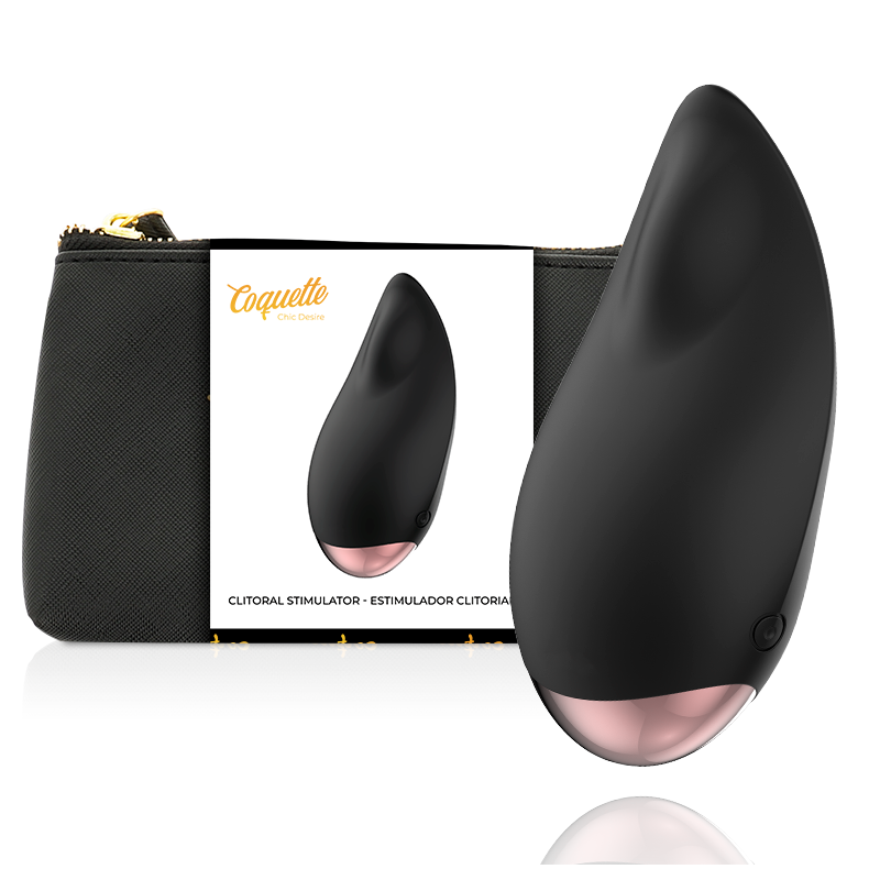 COQUETTE CHIC DESIRE - STIMOLATORE CLITORIALE NERO-ORO
