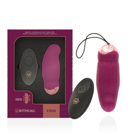 RITHUAL - ESHA EGG SYSTÈME DE TÉLÉCOMMANDE ROTATION VIBRATION