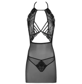 LIVCO CORSETTI FASHION - MALVIAMI LC 90625 CHEMISE CULOTTE NOIR