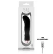 DOLCE VITA - VIBRADOR RECARGABLE TWO NEGRO 7 VELOCIDADES DOLCE VITA - VIBRADOR RECARGABLE TWO NEGRO 7 VELOCIDADES