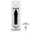 DOLCE VITA - VIBRADOR RECARGABLE FOUR NEGRO 7 VELOCIDADES DOLCE VITA - VIBRADOR RECARGABLE FOUR NEGRO 7 VELOCIDADES