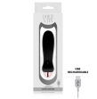 DOLCE VITA - RECHARGEABLE VIBRATOR FIVE BLACK 7 SPEEDS DOLCE VITA - RECHARGEABLE VIBRATOR FIVE BLACK 7 SPEEDS
