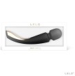 LELO - SMART MEDIUM WAND 2 BLACK MASSAGER LELO - SMART MEDIUM WAND 2 BLACK MASSAGER