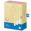 SATISFYER - ENSEMBLE ENTRAÎNEMENT YONI POWER 1 BLANC SATISFYER - ENSEMBLE ENTRAÎNEMENT YONI POWER 1 BLANC