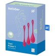 SATISFYER - YONI POWER 1 TRAINING SET RED SATISFYER - YONI POWER 1 TRAINING SET RED