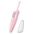 SATISFYER - TWIRLING DELIGHT CLIT TIP VIBRATOR ROSA SATISFYER - TWIRLING DELIGHT CLIT TIP VIBRATOR ROSA