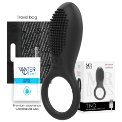 MR BOSS - TINO STIMULATIONSRING WATCHME-FERNBEDIENUNG