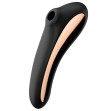 SATISFYER - DUAL KISS AIR PULSE VIBRATOR SCHWARZ SATISFYER - DUAL KISS AIR PULSE VIBRATOR SCHWARZ
