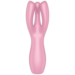 SATISFYER - THREESOME 3 VIBRATOR ROSA