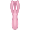 SATISFYER - VIBRATORE THREESOME 3 ROSA