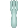 SATISFYER - THREESOME 3 VIBRATOR ROSA