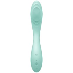 SATISFYER - VIBRATORE RRROLLING PLEASURE GSPOT VERDE