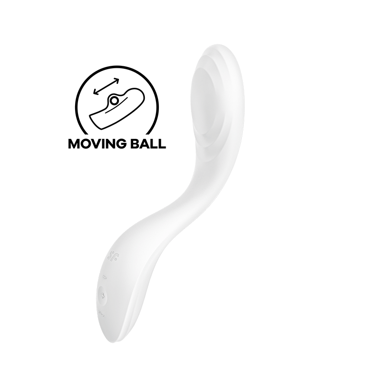 SATISFYER - VIBRATORE RRROLLING PLEASURE GSPOT VERDE